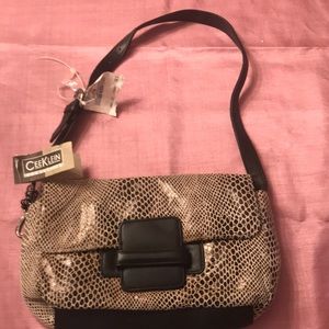 NWT vintage snakeskin small handbag